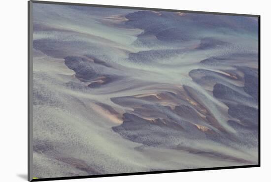 Aerial View of Hosa River Colored by Glacial Melt, Sw Iceland-Peter Adams-Mounted Photographic Print