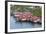 Aerial View of Houses on Stilts Along the Waterfront, Cebu City, Philippines-Keren Su-Framed Photographic Print