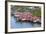 Aerial View of Houses on Stilts Along the Waterfront, Cebu City, Philippines-Keren Su-Framed Photographic Print