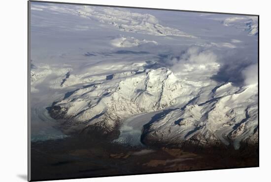 Aerial View of Iceland-Natalie Tepper-Mounted Photo