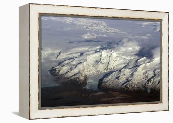 Aerial View of Iceland-Natalie Tepper-Framed Stretched Canvas