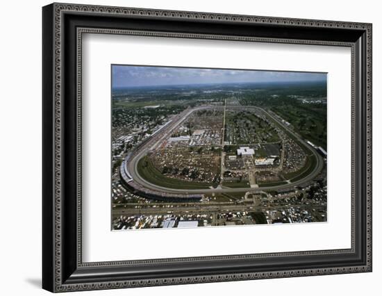 Aerial View of Indianapolis Speedway-null-Framed Photographic Print