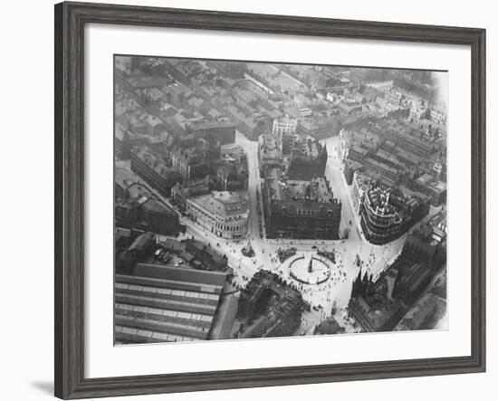 Aerial View of Leeds-null-Framed Photographic Print