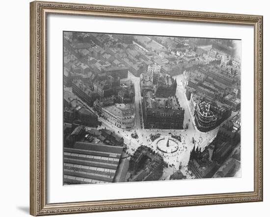 Aerial View of Leeds-null-Framed Photographic Print