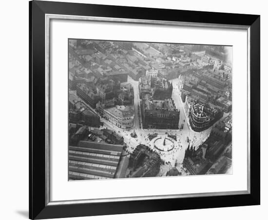 Aerial View of Leeds-null-Framed Photographic Print