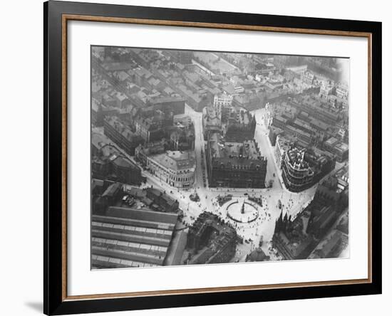 Aerial View of Leeds-null-Framed Photographic Print