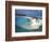 Aerial View of Lighthouse Reef, Belize-Greg Johnston-Framed Photographic Print