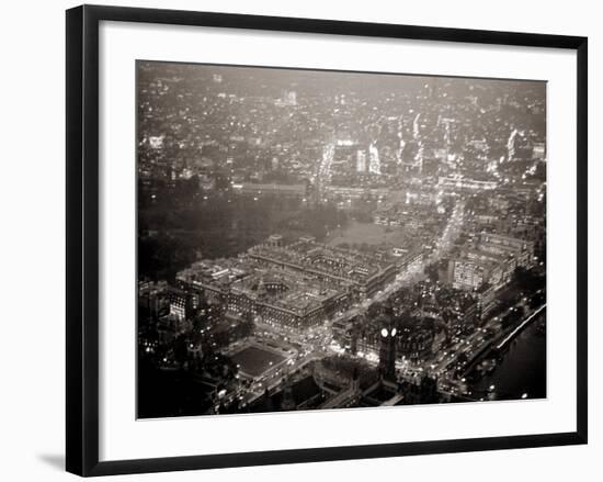 Aerial View of London, November 1964-null-Framed Photographic Print