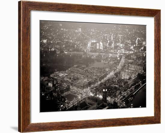 Aerial View of London, November 1964-null-Framed Photographic Print