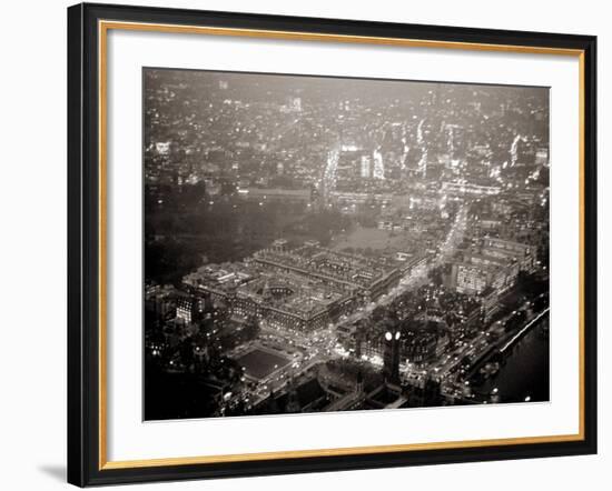 Aerial View of London, November 1964-null-Framed Photographic Print