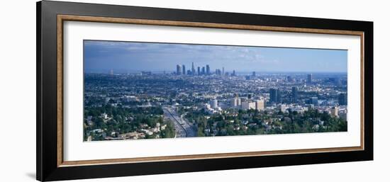 Aerial View of Los Angeles, California, USA-null-Framed Photographic Print