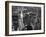 Aerial view of Manhattan, NYC-Michel Setboun-Framed Art Print