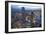 Aerial View of Melbourne at Dusk-John Gollings-Framed Photographic Print