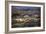 Aerial View of Melbourne at Night-John Gollings-Framed Photographic Print