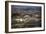 Aerial View of Melbourne at Night-John Gollings-Framed Photographic Print