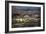 Aerial View of Melbourne at Night-John Gollings-Framed Photographic Print