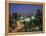 Aerial View of Mexico City at Night, Mexico-Peter Adams-Framed Premier Image Canvas