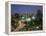 Aerial View of Mexico City at Night, Mexico-Peter Adams-Framed Premier Image Canvas