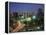 Aerial View of Mexico City at Night, Mexico-Peter Adams-Framed Premier Image Canvas