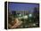 Aerial View of Mexico City at Night, Mexico-Peter Adams-Framed Premier Image Canvas