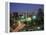 Aerial View of Mexico City at Night, Mexico-Peter Adams-Framed Premier Image Canvas