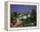 Aerial View of Mexico City at Night, Mexico-Peter Adams-Framed Premier Image Canvas