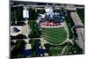 Aerial view of Millennium Park, Chicago, Illinois, USA-null-Mounted Photographic Print