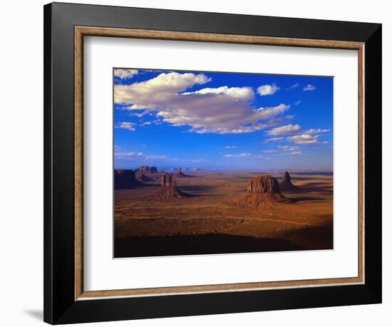 Aerial View of Monument Valley-Joseph Sohm-Framed Photographic Print