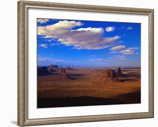 Aerial View of Monument Valley-Joseph Sohm-Framed Photographic Print