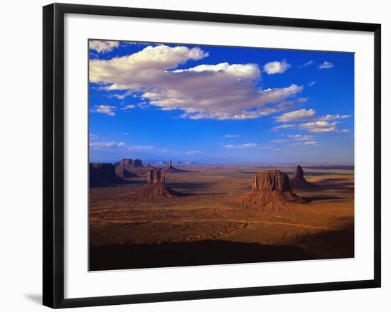 Aerial View of Monument Valley-Joseph Sohm-Framed Photographic Print