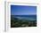 Aerial View of Moorea Showing Village and Reefs-Barry Winiker-Framed Photographic Print