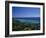 Aerial View of Moorea Showing Village and Reefs-Barry Winiker-Framed Photographic Print