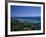 Aerial View of Moorea Showing Village and Reefs-Barry Winiker-Framed Photographic Print