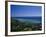 Aerial View of Moorea Showing Village and Reefs-Barry Winiker-Framed Photographic Print