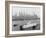 Aerial View of MS Stockholm Entering Harbor After Crash with SS Andrea Doria Against Skyline-Howard Sochurek-Framed Photographic Print