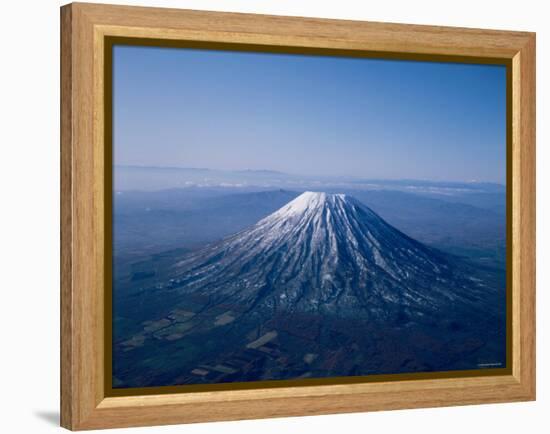 Aerial View of Mt. Yotei-null-Framed Premier Image Canvas