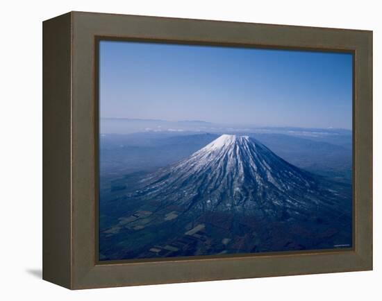 Aerial View of Mt. Yotei-null-Framed Premier Image Canvas