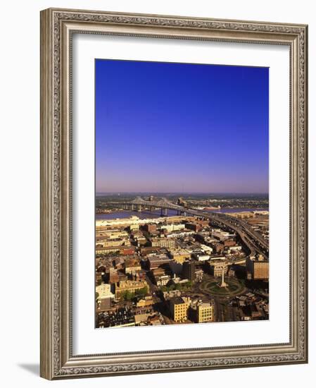 Aerial View of New Orleans, LA-John Coletti-Framed Photographic Print