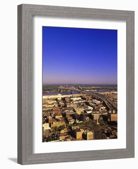 Aerial View of New Orleans, LA-John Coletti-Framed Photographic Print