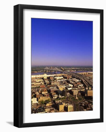 Aerial View of New Orleans, LA-John Coletti-Framed Photographic Print