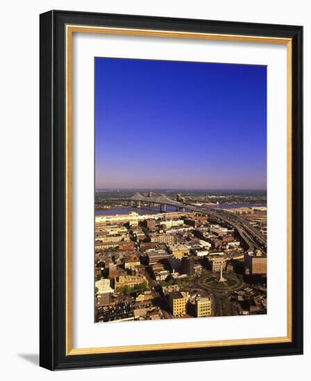 Aerial View of New Orleans, LA-John Coletti-Framed Photographic Print