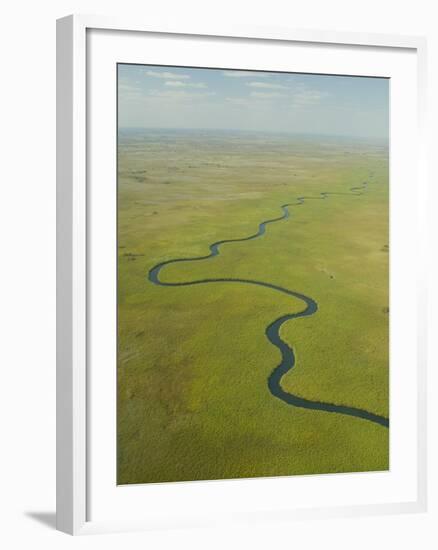 Aerial View of Okavango Delta-Michele Westmorland-Framed Photographic Print