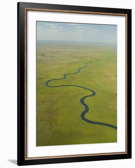 Aerial View of Okavango Delta-Michele Westmorland-Framed Photographic Print