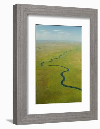 Aerial View of Okavango Delta-Michele Westmorland-Framed Photographic Print