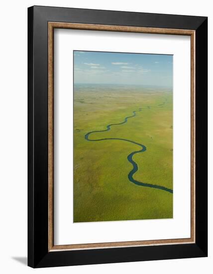 Aerial View of Okavango Delta-Michele Westmorland-Framed Photographic Print