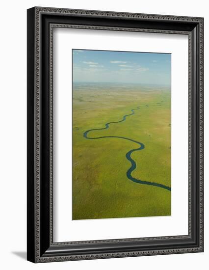 Aerial View of Okavango Delta-Michele Westmorland-Framed Photographic Print