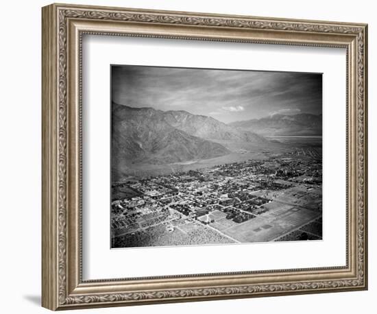 Aerial View of Palm Springs-Dave Cicero-Framed Photographic Print