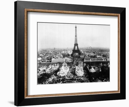 Aerial View of Paris-Bettmann-Framed Photographic Print