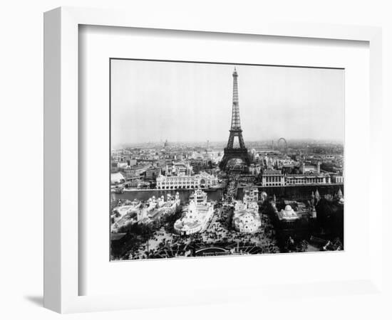 Aerial View of Paris-Bettmann-Framed Photographic Print