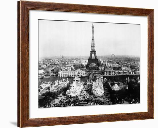 Aerial View of Paris-Bettmann-Framed Photographic Print